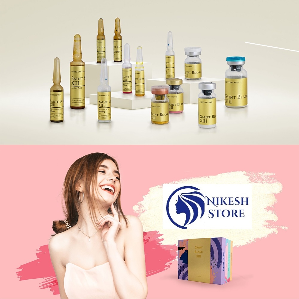 Saint Blanc XIII Quartet Glutathione Skin Whitening Injection