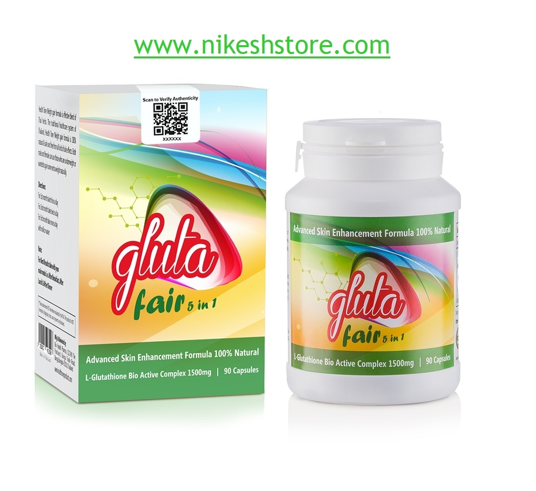 GlutaFair 5 in 1 Skin Whitening Capsules